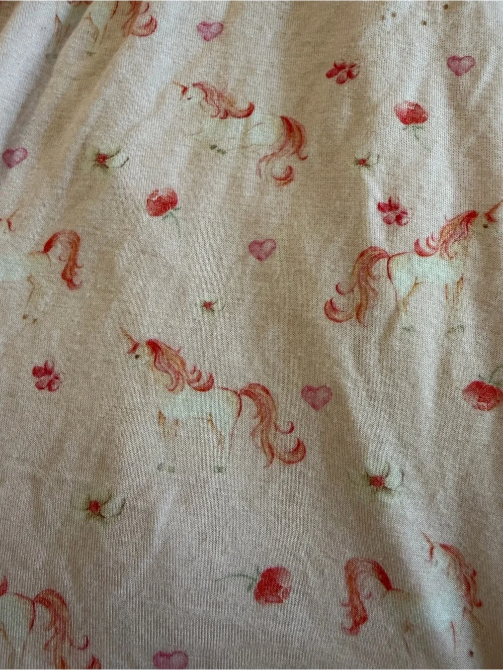 Posh Peanut Light Pink Unicorn Pajama Set
